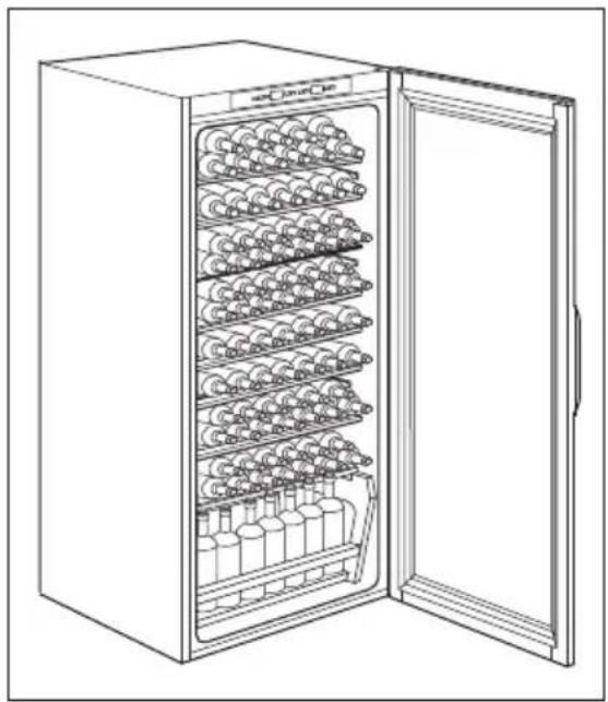Atag KF8178WDL - Rangement des bouteilles de vin - 1