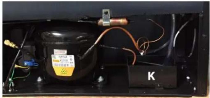 CASO WineSafe 12 - ◆ Collecteur de condensation (K) - 1