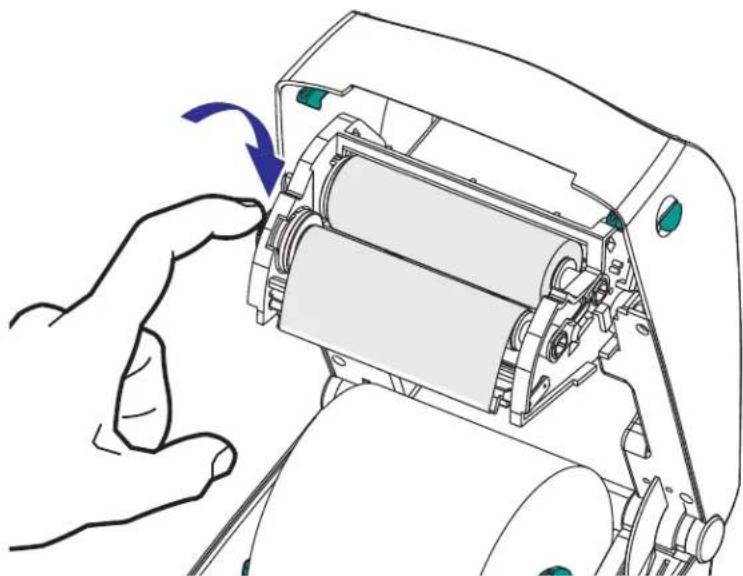 ZEBRA GC420t - Loading Transfer Ribbon - 6