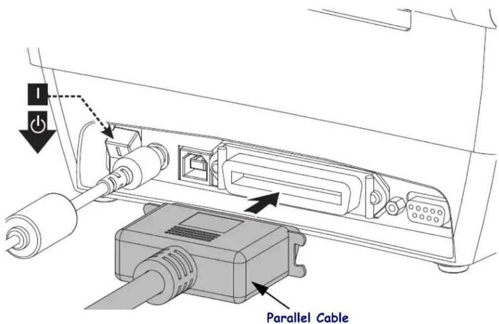 ZEBRA GC420t - Parallel Port - 1
