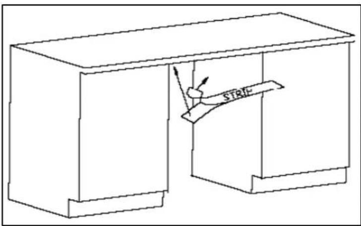 BAUMATIC BDW17 - Applying the condensation strip - 1