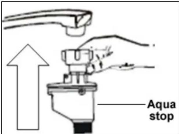 BAUMATIC BDW17 - DO NOT CONNECT THE WATER INLET HOSE TO A HOT WATER TAP. - 1