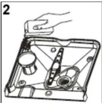 BAUMATIC BDS670SS - IMPORTANT: It is only necessary to do this when you fill the container with salt for the first time. - 1