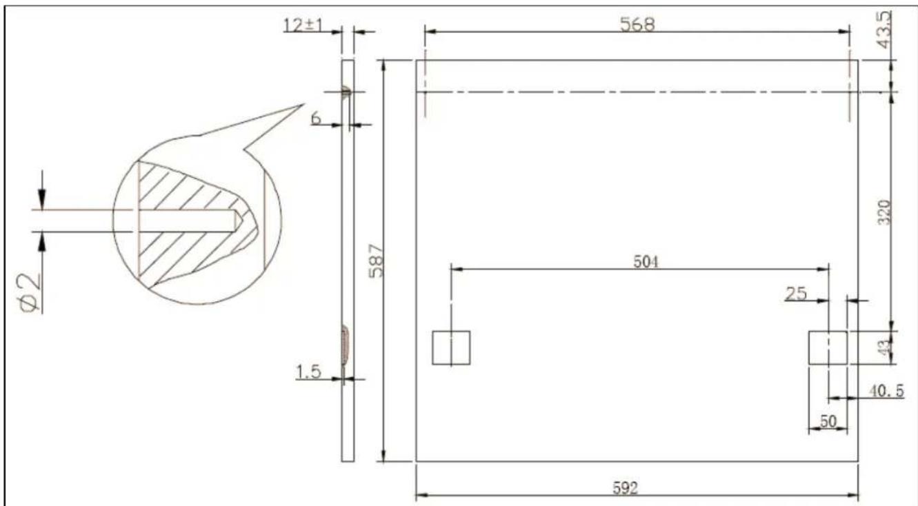 BAUMATIC BDS670SS - Preparing and connecting the furniture door - 1