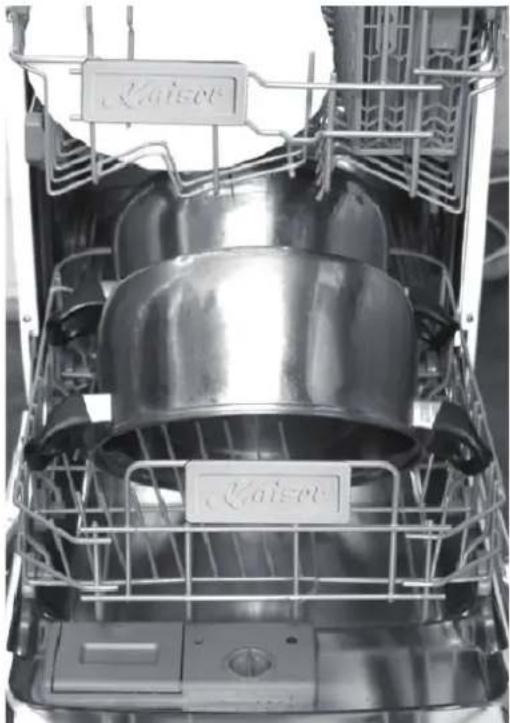 Kaiser S 4581 XL W - Using the lower basket - 1