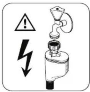 ZANUSSI ZDT 200 - Tuyau d'arrivée d'eau avec soupape de sûreté - 1