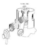 Brixton BQ-6311 - BOUTON ROBINET AVEC PROTECTION ANTI DEBORDEMENT - 1
