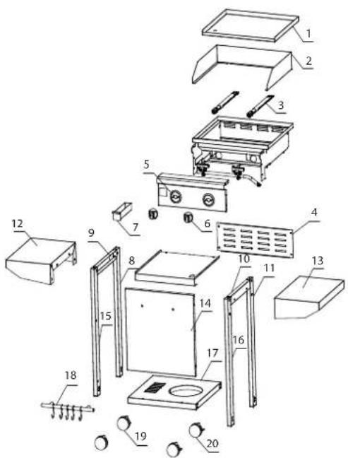 Brixton BQ-6392F - TEILEBESCHREIBUNG - 1