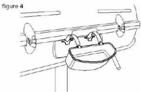 Technical line drawing of a mechanical assembly with no visible text or symbols