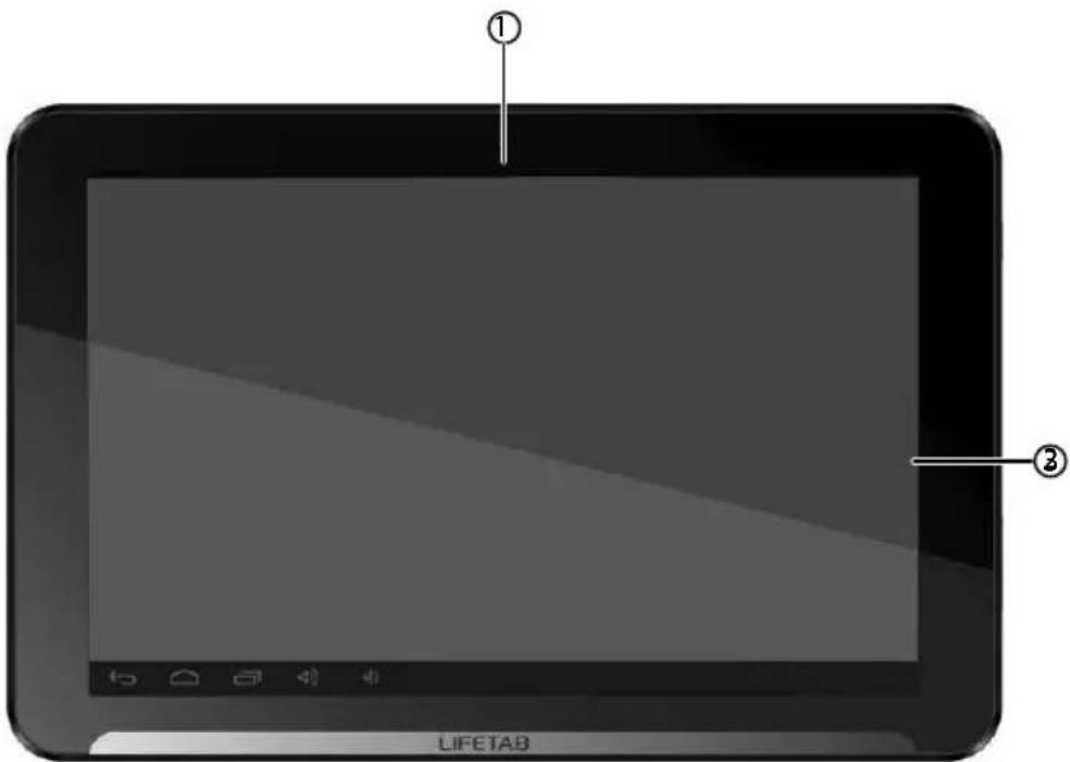 MEDION Lifetab E10311 - Voorkant - 1