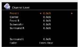 DENON DHT-1312XP - ☐Adjusting the volume of groups of speakers (Fader function) - 1