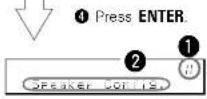 DENON DHT-1312XP - Examples of menu and front display - 8