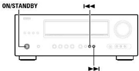 DENON DHT-1312XP - Resetting the microprocessor - 1