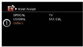 DENON DHT-1312XP - Examples of menu and front display - 10