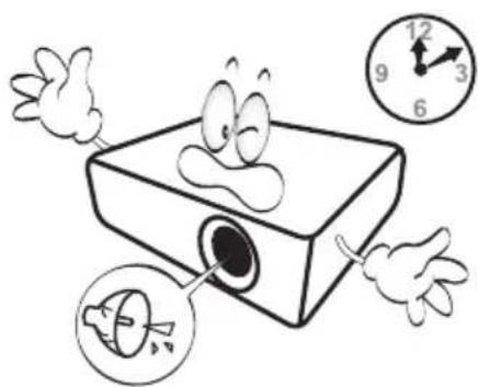 BENQ MS512H - Safety Instructions (Continued) - 2