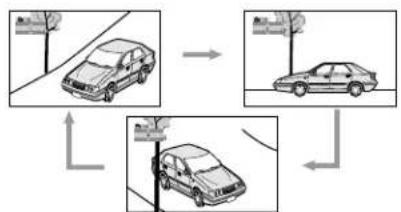 JVC TH-A55 - Press ANGLE repeatedly to select the desired view angle. - 1