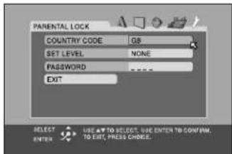 JVC TH-A55 - Setting Parental Lock - 1