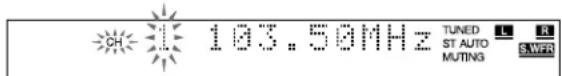 JVC TH-A55 - Press number button(s) (1-10, +10) to select a channel number. - 1