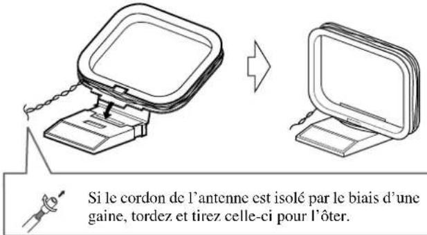 JVC TH-S9 - ■ Antenne cadre AM (PO) - 1