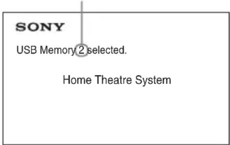 SONY DAV-TZ210 - Press MEM SEL. - 1