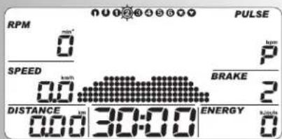 KETTLER Mondeo - b) Belastungsprofile (PROGRAM) "1" - "6" - 19