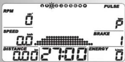 KETTLER Mondeo - b) Zátěžové profily (PROGRAM) „1“ – „6“ - 12