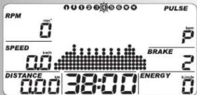 KETTLER Mondeo - b) Belastungsprofile (PROGRAM) "1" - "6" - 21