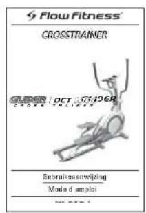 Flow Fitness CROSSTRainer GROSS FODRIGER CROSOA TINEMA Bebruiksaanwijking Moda d'emploi