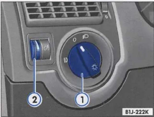 VOLKSWAGEN Golf (2005) - Switches - 1