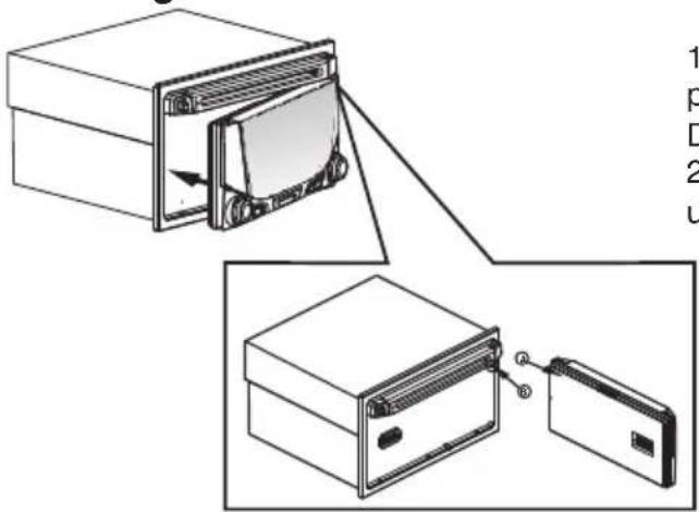 BOSS 865DBI - Attaching the DCP - 1