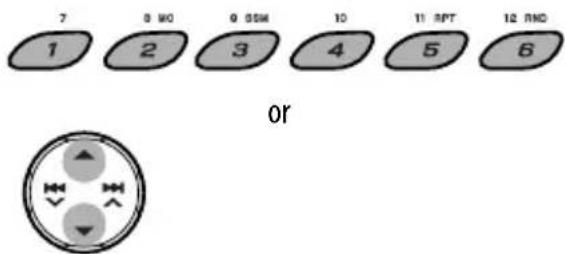 JVC KD-BT11EE - Manual presetting - 4