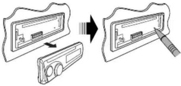 JVC KD-BT11EE - How to reset your unit - 1