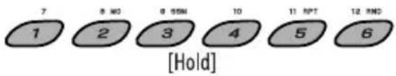 JVC KD-BT11EE - Presetting the phone number - 2