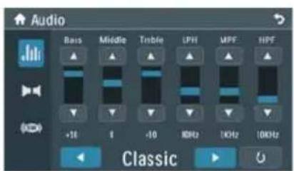 PHILIPS CED1700 - Select preset equalizer - 1