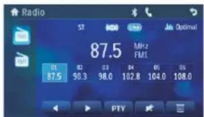 PHILIPS CED1700 - Tune to a preset station - 1