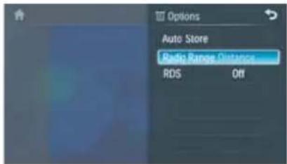 PHILIPS CED1700 - Select radio range - 1