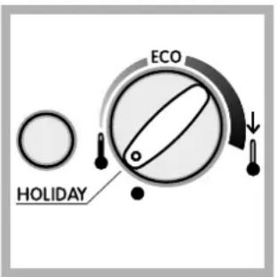 INDESIT TA 5 FNF PS - Fonction holiday - 1