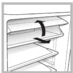 INDESIT TA 5 FNF PS - PRATELEIRAS: vidro ou de grade. - 1