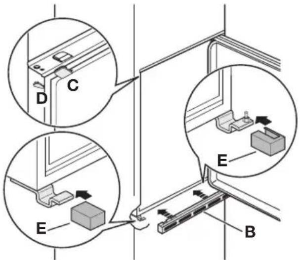 Küppersbusch IKE 318-8 - Installing the appliance - 7