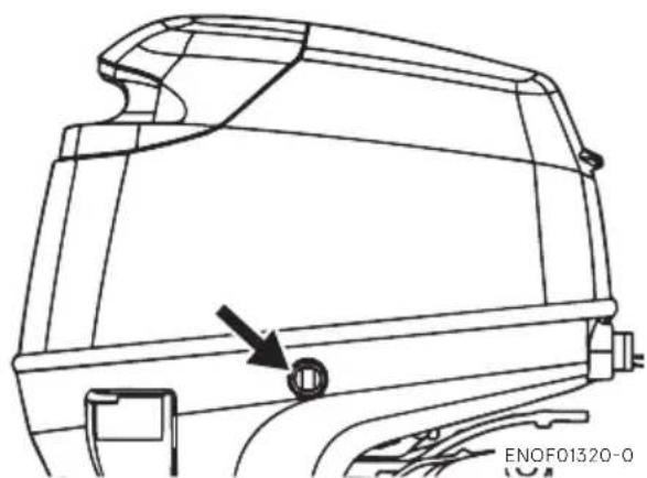 Tohatsu MD50B2 - Tilt down - 6