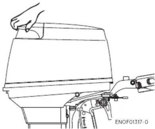 Tohatsu MD50B2 - Manual Tilt type (\*30, 40, 50 only) Tilt up - 2