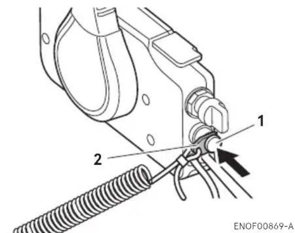Tohatsu MD50B2 - Emergency engine stopping - 2