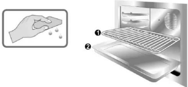 SMEG CP60X7 - Nettoyage de l'enceinte du four - 2