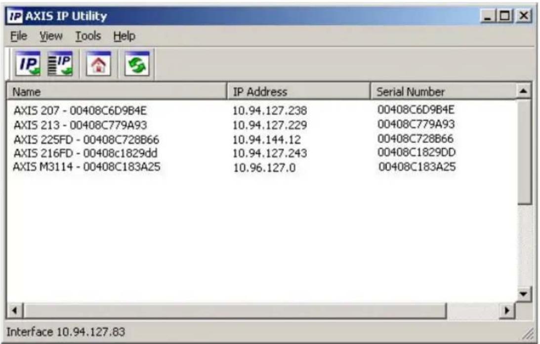 AXIS M3114-R M12 - AXIS IP Utility - einzelne Kamera/kleine Installation - 1
