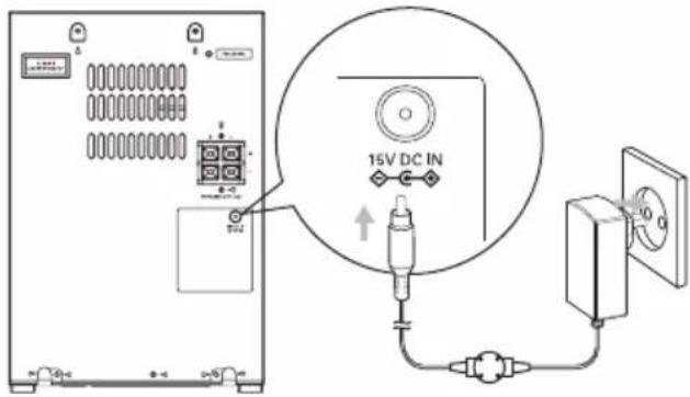 PHILIPS MCM206 - Σύνδεση στην πρίζα - 1
