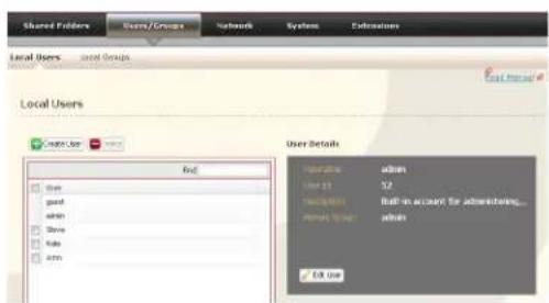 BUFFALO LinkStation 4.0TB - Quotas d'espace disque pour les groupes - 1