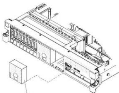 IBM System x3650 M3 - Installing a SAS/SATA 8 Pac HDD for 2 RAID kit with 2 M5015 adapters option - 1