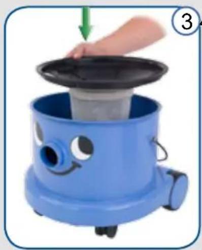 Numatic Charles CVC370 - Wet Assembly - 3