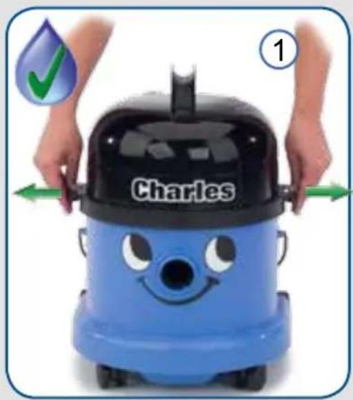 Numatic Charles CVC370 - Wet Assembly - 1