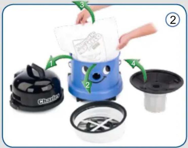 Numatic Charles CVC370 - Wet Assembly - 2